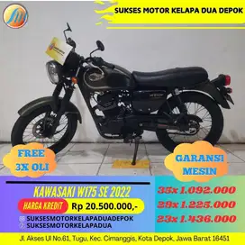 KAWASAKI W175 SE 2022 CASH/KREDIT DP MULAI DARI 500RB