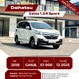 [TDP 10JT] DAIHATSU XENIA 1.3 R SPORTY 2018