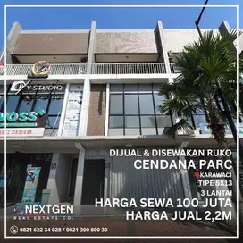 Disewakan Ruko Cendana Parc Karawaci 3 Lantai