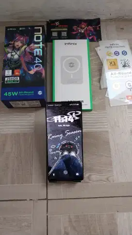 Infinix note 40 fullset orian backdoor retak seuprit ram 8+8/256