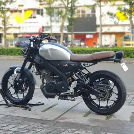 YAMAHA XSR 155 SILVER 2020 KM 11K PAJAK PANJANG KAYAK BARU