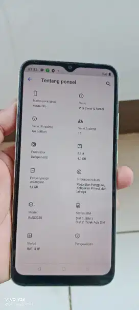 Realme nrzo. 50i. 4/64. Lcet2 pmkyam ja