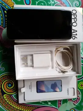 Jual hp oppo A16 3/32gb lengkap