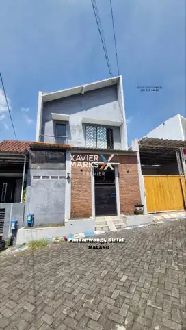 Rumah Konsep Industrial Di Pandanwangi, Sulfat Blimbing Malang