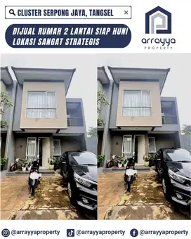 RUMAH 2 LANTAI CLUSTER SERPONG JAYA PAMULANG .GL109.
