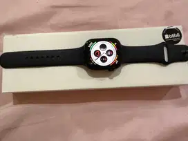 apple watch 10 46mm s/m jet black garansi indonesia like new