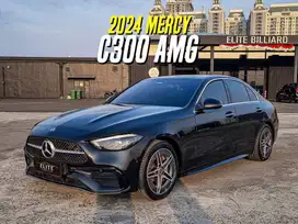 Mercedes Benz C300 AMG 2024 W206 Black New Model Mercy C 300 Hitam