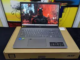 Laptop Gaming Acer Aspire 5 Core i5 Gen 12 Nvidia RTX Fullset Mulus