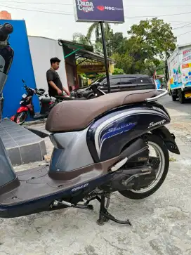Honda Scoopy 2017 Esp Biru navy