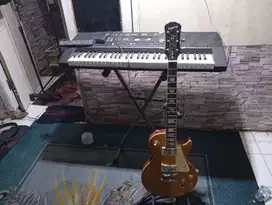 Gitar epiphone dan keyboard plus ampli gitar