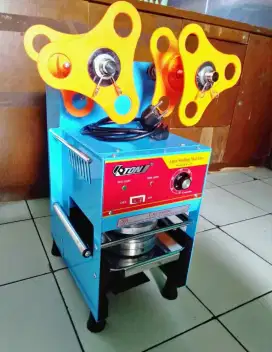 Cup sealer mesin press gelas Merek eton type ET A9