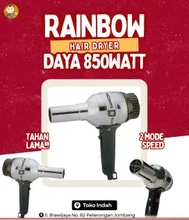Hair Dryer Rainbow