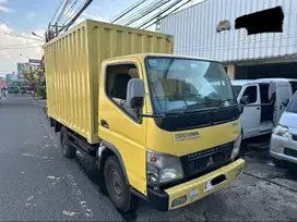 Cde truck 2014 box besi engkel 4ban truk bok isuzu nkr55 elf nmr FE71
