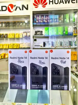 Redmi Note 14 (8/256) GB Baru 100 Original¹