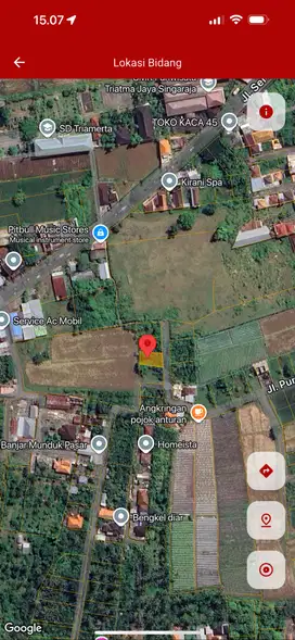 Dijual cepat tanah kavling di Puri Anturan Asri