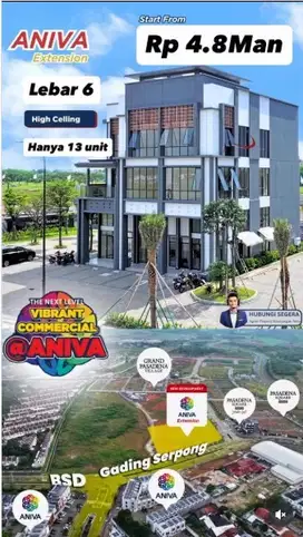 PRIME! Aniva Studio Loft Emas Gading Serpong, Depan CBD Best Price