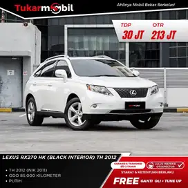 LEXUS RX270 HK (Black interior) Tahun 2011 / 2012 putih low km