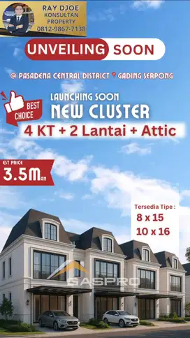 Rumah mewah 4 kamar tidur gading serpong tangerang
