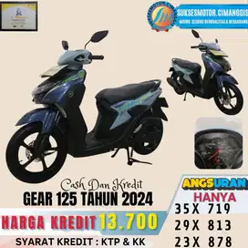 GEAR 125 TERMURAH CASH/KREDIT PROMO UNIT LAINYA KLIK PROFIL