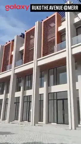 JUAL RUKO BARU 4 LANTAI THE AVENUE MERR BOULEVARD MERR
