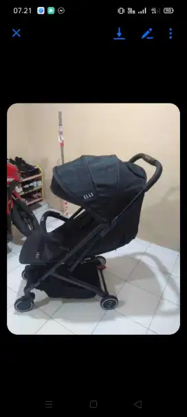 Stroller ELLE lengkap tas