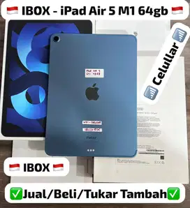 Ipad air 5 64gb second ibox wifi cellular bisa cicilan 0%