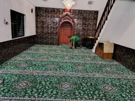 Tersedia Karpet sajadah Masjid import pembelian menyesuaikan kebutuhan