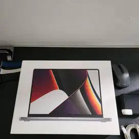 Macbook Pro M1 2021 14 inch 16/512 Fullset mulus