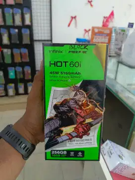 Promo infinix hot 60i 8/256 new garamsi resmi