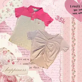 bundling baju crop dapat 2