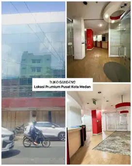 Ruko Gandeng Lokasi Premium Pusat Kota Medan jl. Cirebon (Nuri)