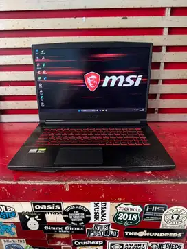MSI GF63 Thin 10SC | CORE i5-10500H | VGA GEForce GTX 1650 | RAM 8GB