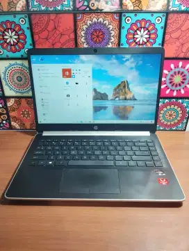 Latpop HP ryzen 3 murah. Ram 8
