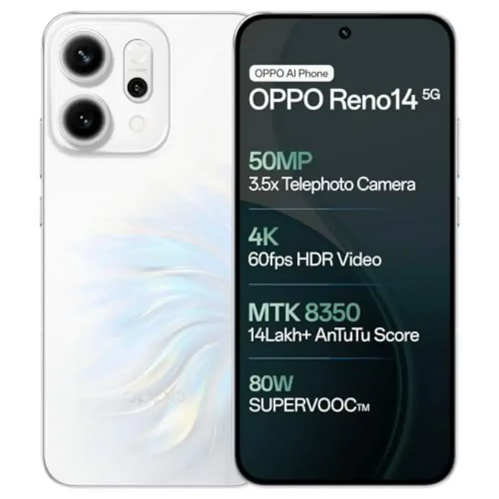 PROMO KREDIT OPPO RENO 14 5G 8/256GB TANPA DP