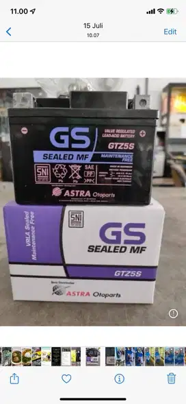 accu motor jos garansi