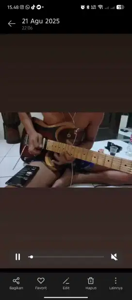 Gitar ibanez lokal