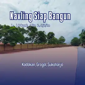 Grogol, Dekat The Park Mall Solo Baru Kavling Siap Bangun Lokasi Emas