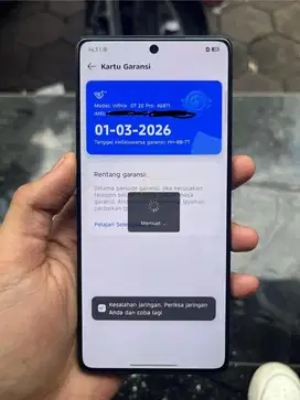 Infinix GT 20 Pro 8+8/256 Fullset