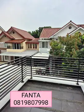 Bintaro jaya rumah cantik cluster keren siap huni banget