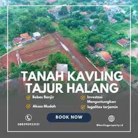 Tanah Kavling Tajur Halang, SHM Siap Balik Nama, Free Desain Hunian