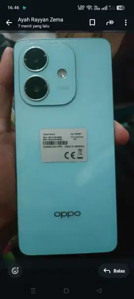Di jual hp Oppo a3x