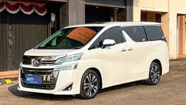 LOW KM | Toyota Vellfire 2.5 G AT putih  Metalik 2019