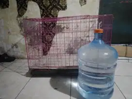 Kandang besi tebal untuk anjing kucing ayam dll