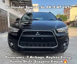 (TDP 20 JUTA!) Mitsubishi Outlander Sport 2.0L PX Automatic Hitam 2014