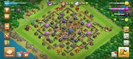 Akun Game COC Town Hall 12