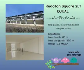 Djual Ruko 2LT Kedaton Square Siap Pakai Sebelah Beranda Bali BSB City