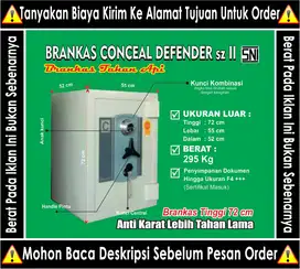 Brankas Defender size II