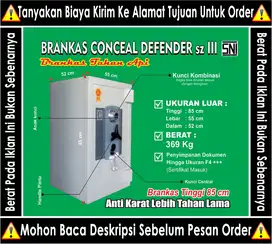 Brankas DEFENDER M2 Brangkas Simpan Ijazah Uang Sertifikat Tahan Api S