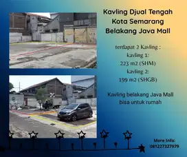 Djual 2 Kavling Sekaligus Kota Semarang Dekat Java Mall