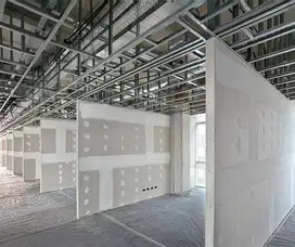 Jasa Tukang Pasang Plafon Partisi Wall Moulding Sekat PVC GRC Gypsum